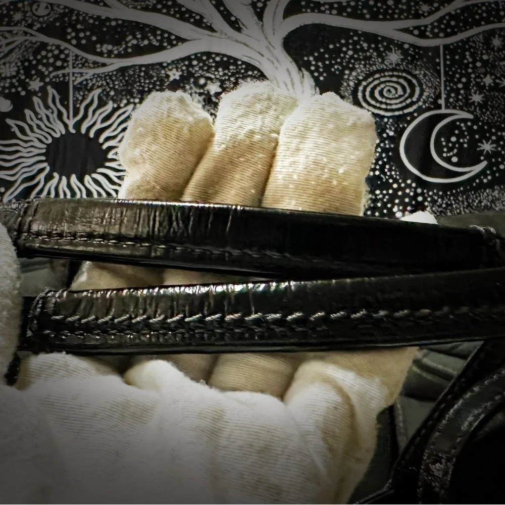 Vintage Y2K style Coach Black Signature Shoulder Bag ❌70%OFF SALE❌ - Picture 10 of 17